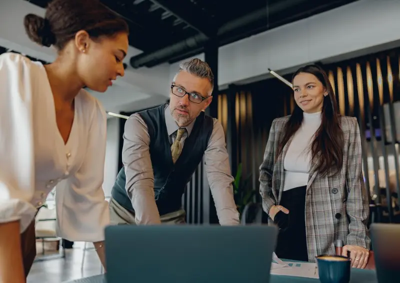 Business leaders plan a project after listing their company in our business directory to reach more local customers